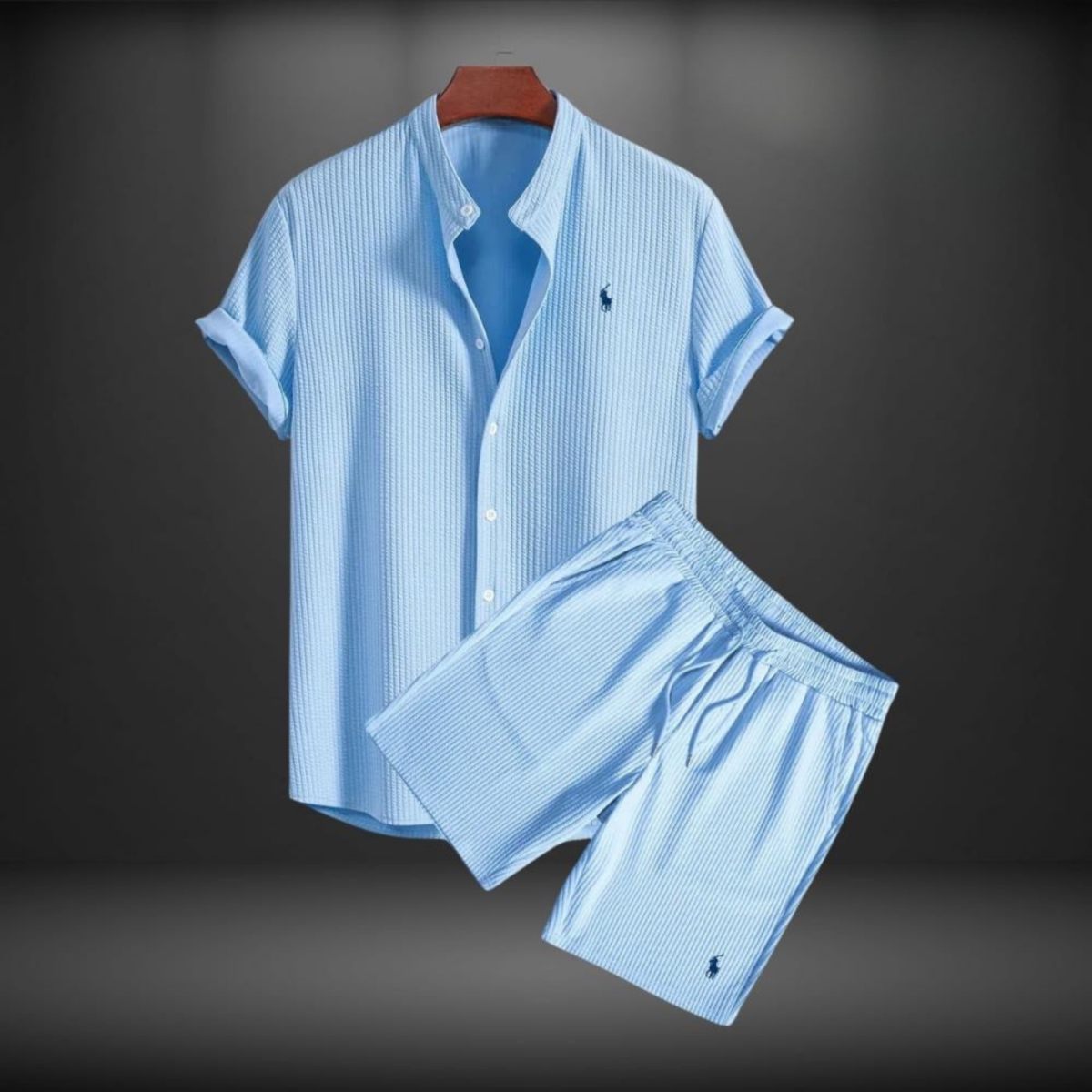 Ensemble Ralph Lauren – t-shirt et short Bleu