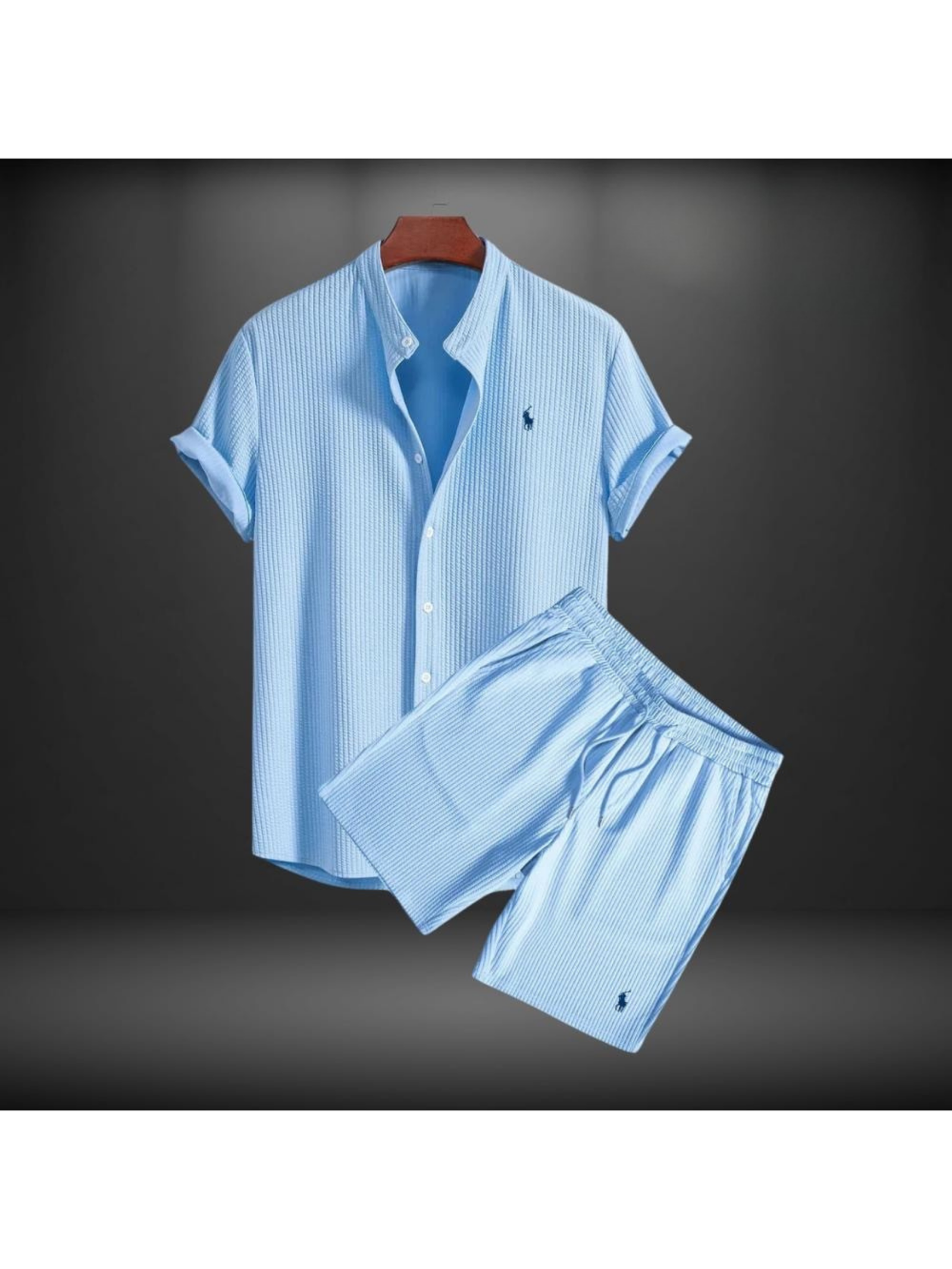 Ensemble Ralph Lauren – t-shirt et short Bleu