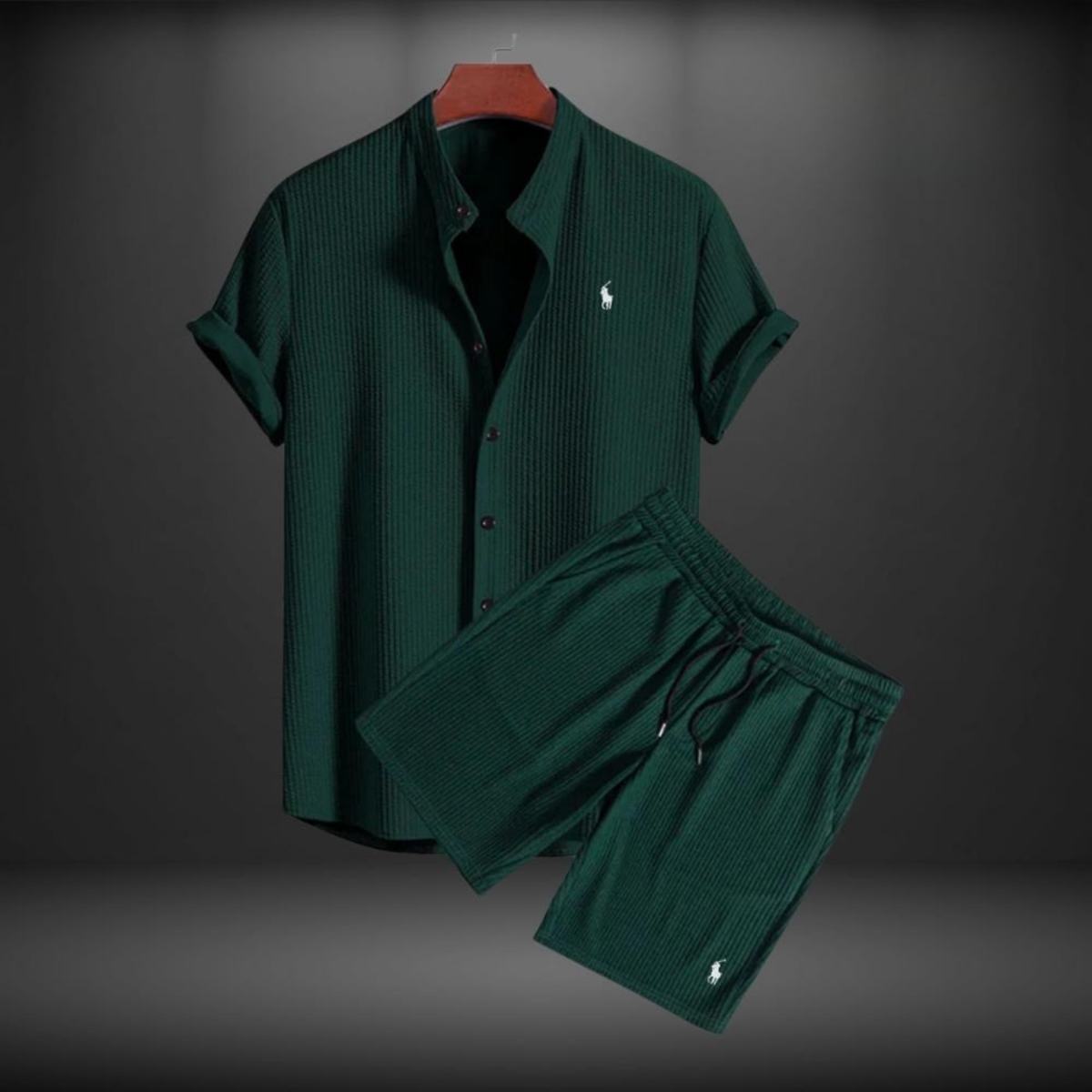 Ensemble Ralph Lauren – t-shirt et short Vert